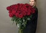 Розы высокие купить в подарок в розницу