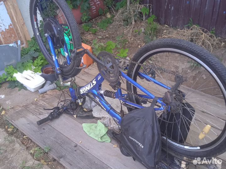 Мотор колесо(полный комплект)батарея,сумка