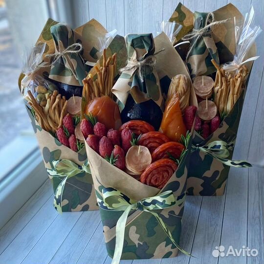 Съедобные букеты