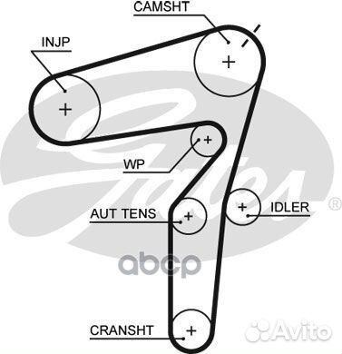 Ремкомплект привода грм PowerGrip Kit K035623X