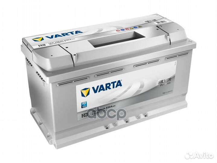 Аккумулятор varta Silver Dynamic 100 А/ч обратн