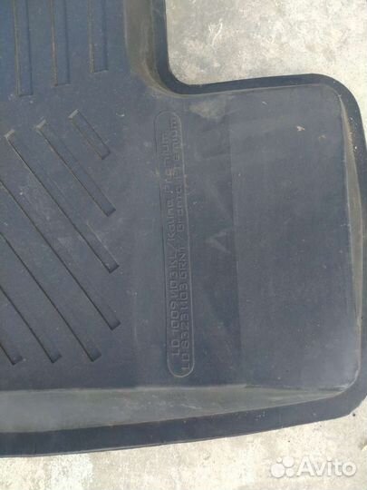 Коврики резиновые kalina granta