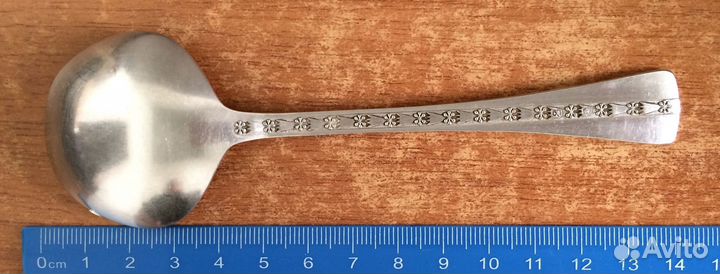 Серебряная малая салатная ложка 