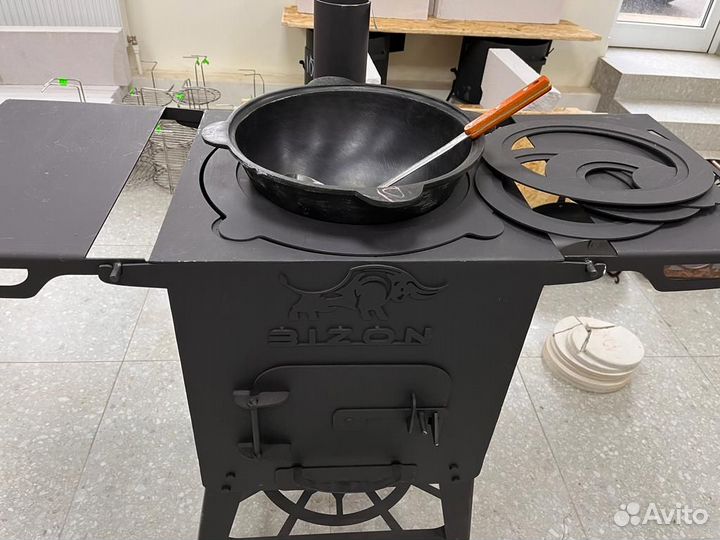 Печка под казан