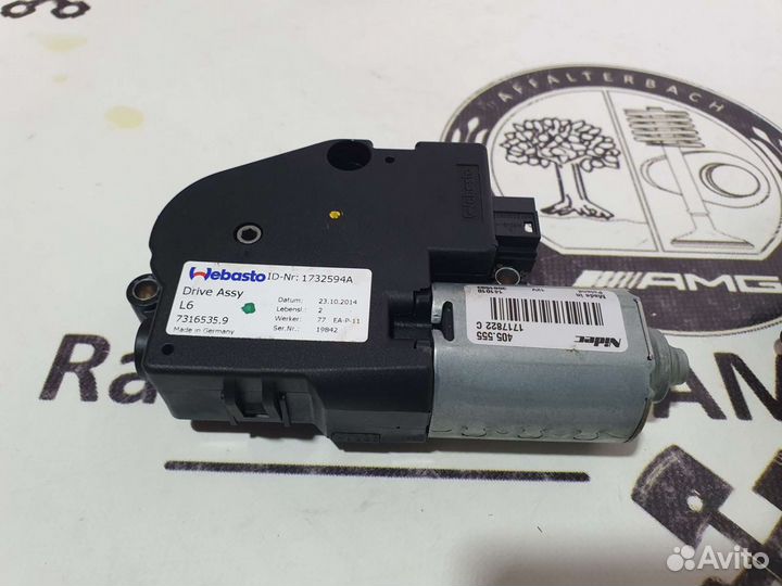 Моторчик люка для BMW F10