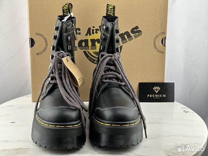 Ботинки Dr. Martens на платформе с молнией