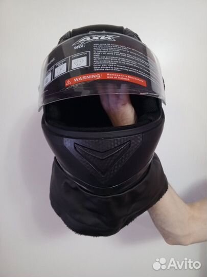 Новый мотошлем