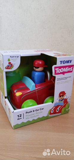 Инерционная машинка Tomy push & go