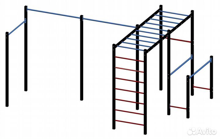 Спортивный уличный тренажер