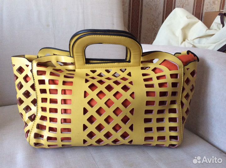 Сумка кожаная, новая