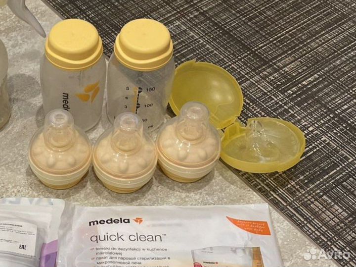 Medela бутылочки и накладки