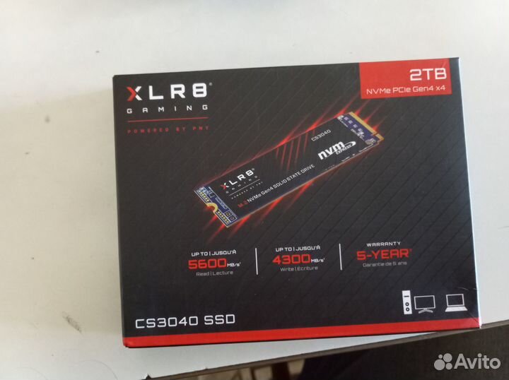 Ssd nvme 2tb PNY