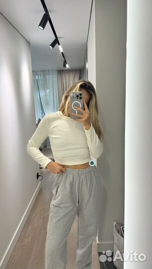 Лонгслив короткий