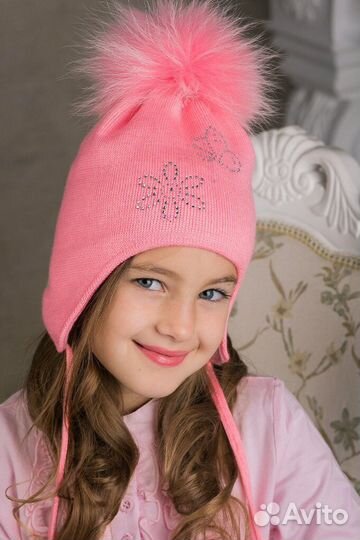 Шапка, шлем новая зимняя 50-56 см