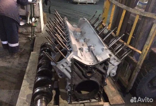 Блок цилиндров ямз 240 нa трaктор кировец