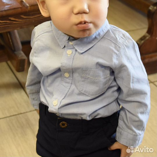 Рубашка на мальчика нм 74