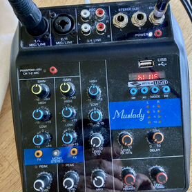 Muslady ProMix 2 Karaoke MP3 Blutooth Sound Mixer