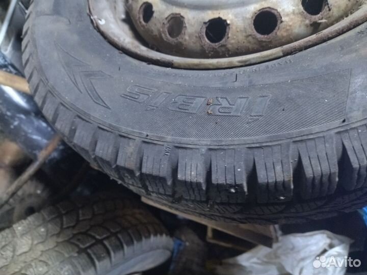 Колеса зимние 175 70 r13 стояли на ваз 2114