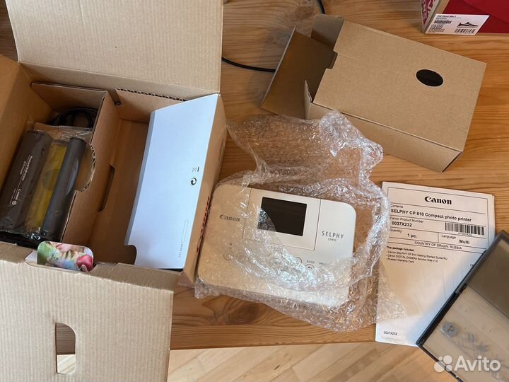 Мини принтер canon selphy cp810