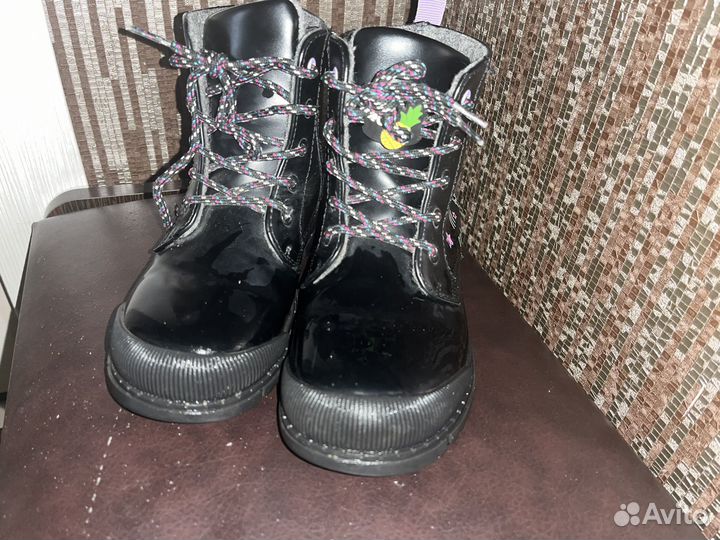 Ботинки осень - весна с утеплителем