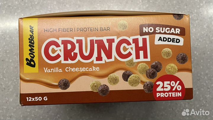 Bombbar Crunch батончик