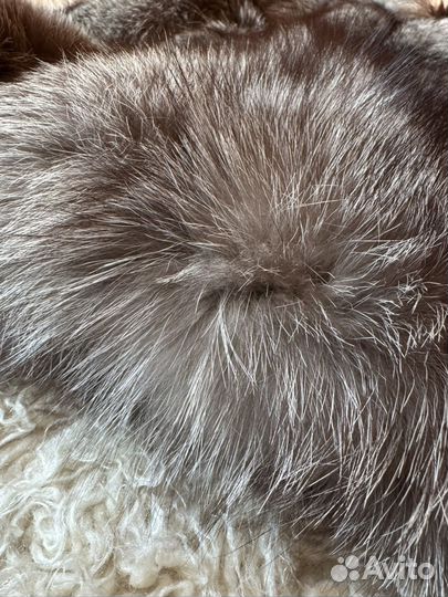 Шуба из чернобурки