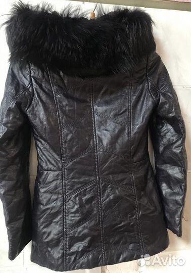 Куртка кожаная демисезонная 42-44