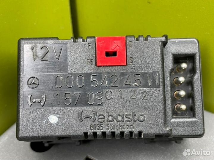 Пульт Webasto Mercedes-Benz E-Class W210 M112 2.4