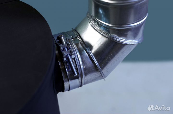 Печь для сжигания мусора Дымок 10-135 литров (4мм)