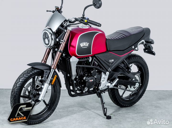Мотоцикл m1nsk C4 300 29 лс вод. охлаждение