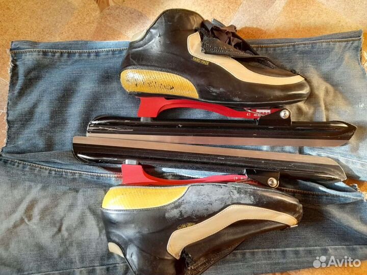 Конькобежные коньки viking