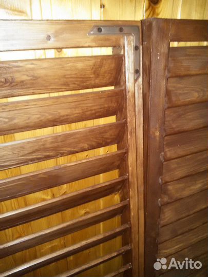 Ставни жалюзи из дерева, новые
