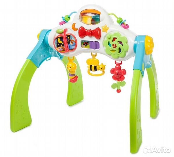 Развивающий центр baby go детский турничок