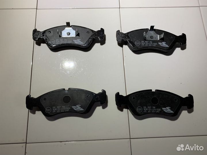 Колодки передние Opel Astra F 91- Vectra B