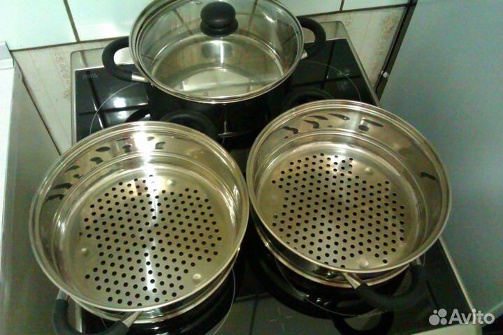 Мантоварка (пароварка) Taller нержавейка