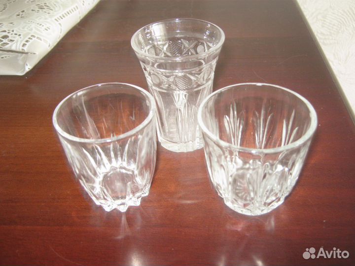 Стопки хрустальные СССР