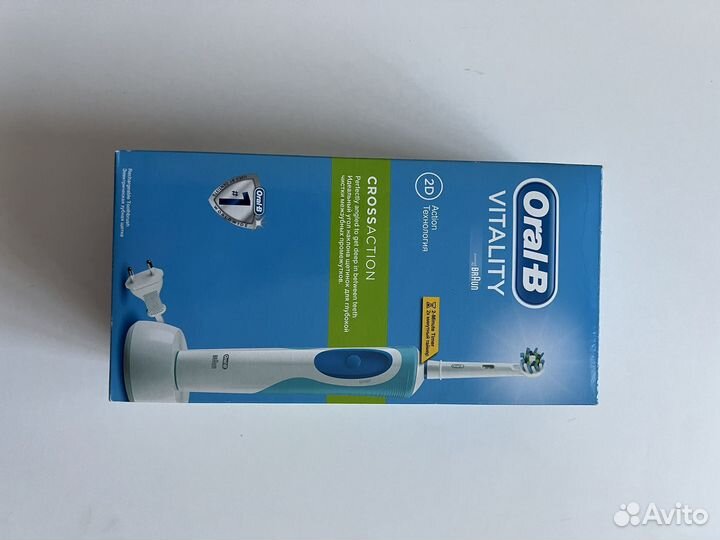Электрическая зубная щетка oral b vitality