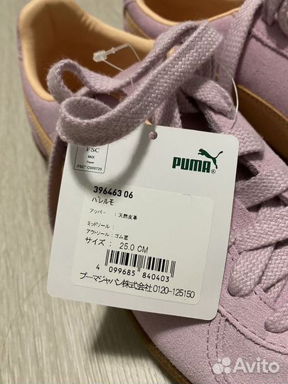 Кроссовки puma palermo розовые оригинал