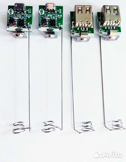 Зарядное плата, корпус 18650 USB/ Micro USB