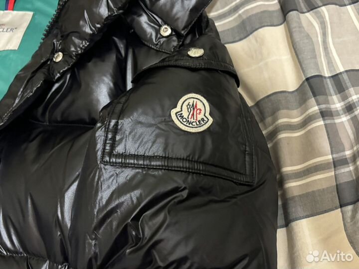 Пуховик moncler длинный lux