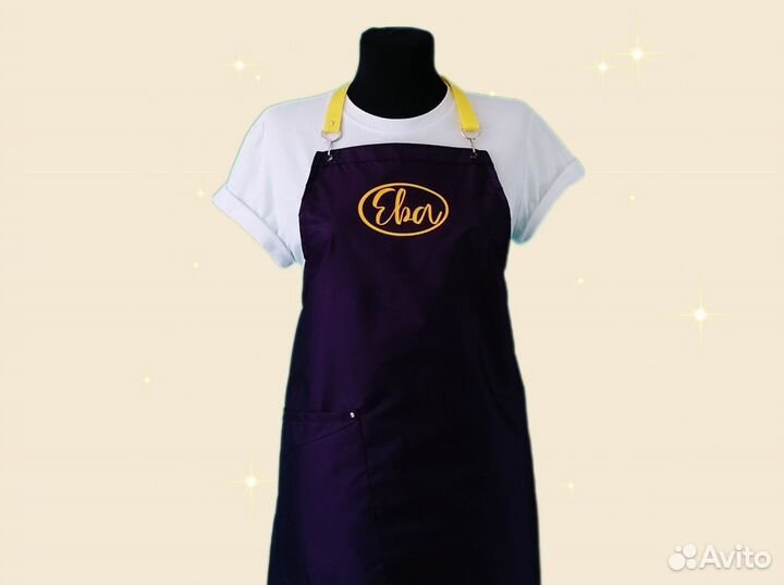 Фартук для продовца с логотипом