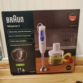 Блендер braun mq2 600 вт. Новый