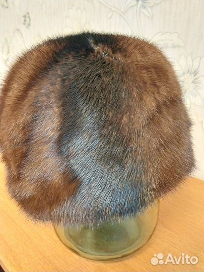 Шапка норковая женская бу