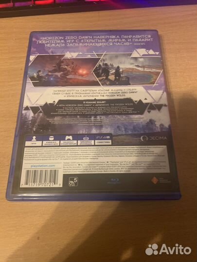 Игры для приставок ps4 бу horizon zero dawn