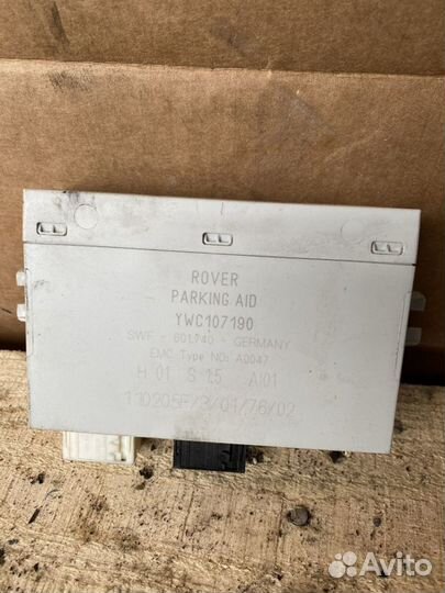 Блок управления парктрониками mg zt rover 75