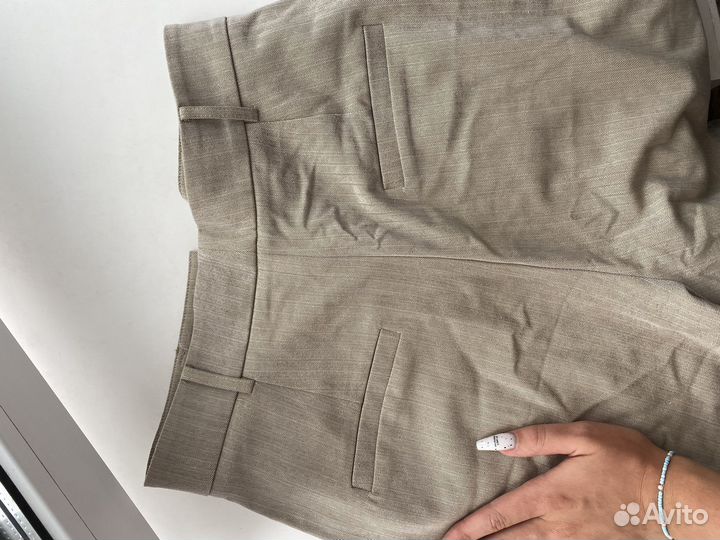 Шорты 38 с завышенной талией с высокой талией м л