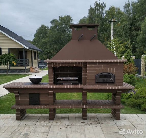 Модульные печи барбекю