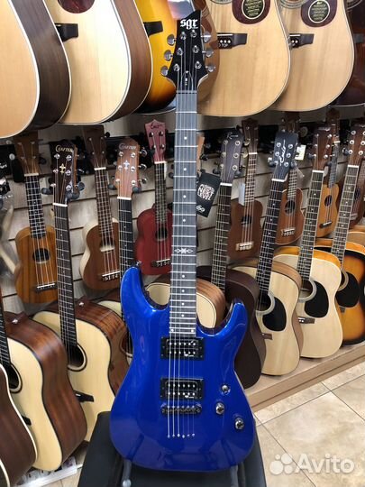 Электрогитара schecter SGR C-1 EB с чехлом