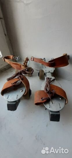 Винтажные роликовые ретро коньки СССР