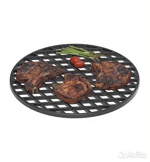 Решетка чугунная круглая для мангала